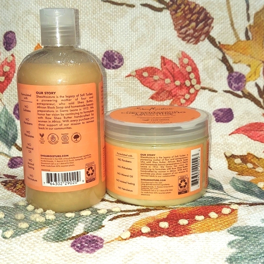 NWT Shea Moisture Coconut and Hibiscus Curly Hair Bundle - Picture 2 of 5